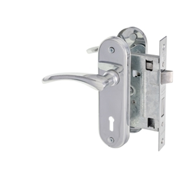 M5E11 - 2 Lever Lockset 6" Chrome Plated -M5E11_A_L_T